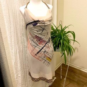 Rachel Roy Dress with chain halter